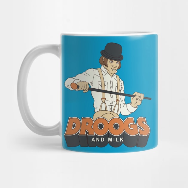 Droogs And Milk by Peter Katsanis Art